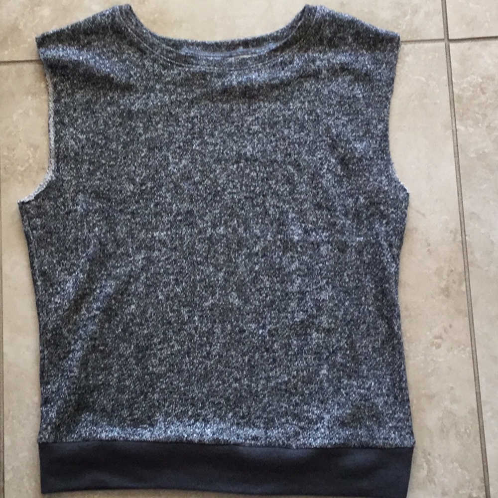 Top with silver shimmer brand new no tags